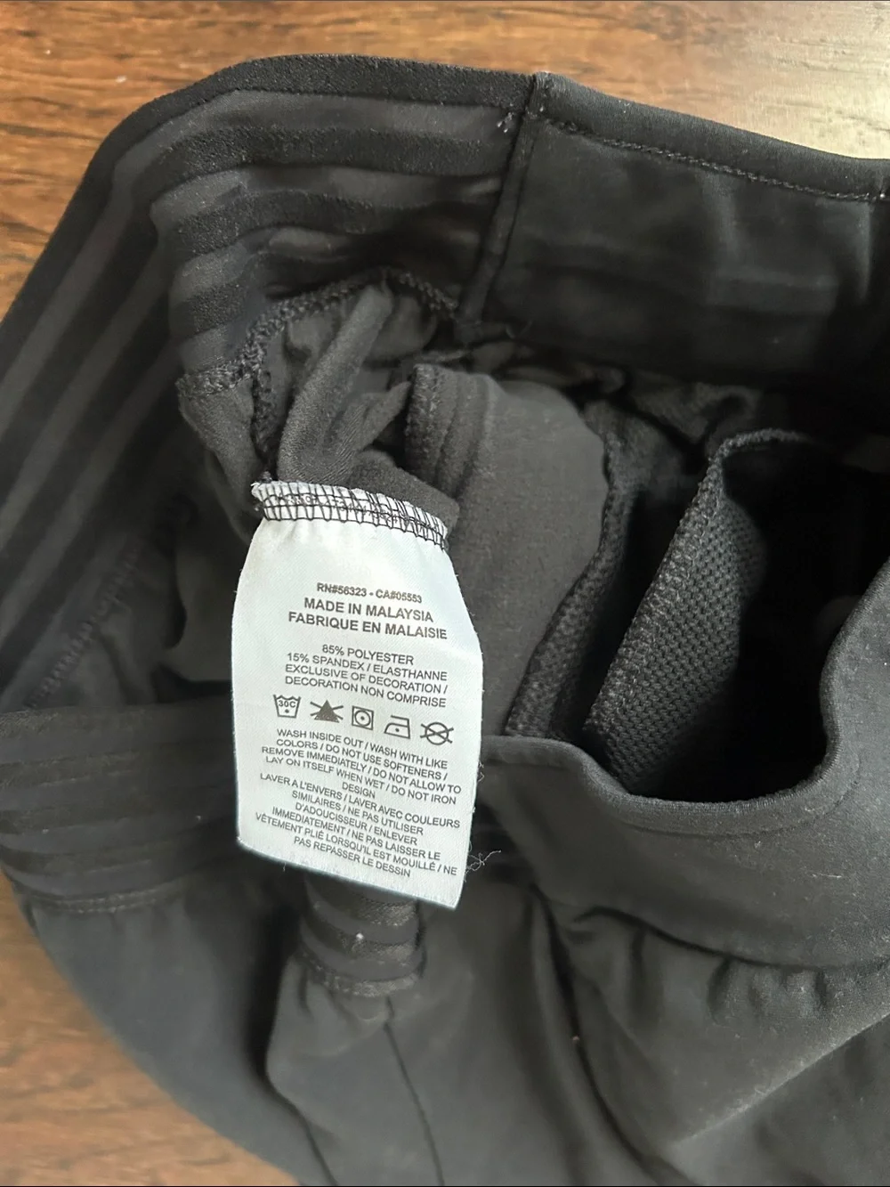 Nike Black women’s size S Performance Leggings with White Swoosh